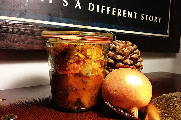 Pumpkin Chutney with Sage