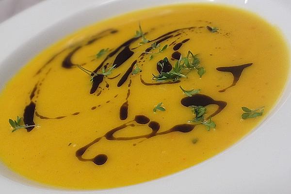 Pumpkin, Coconut and Lime Soup