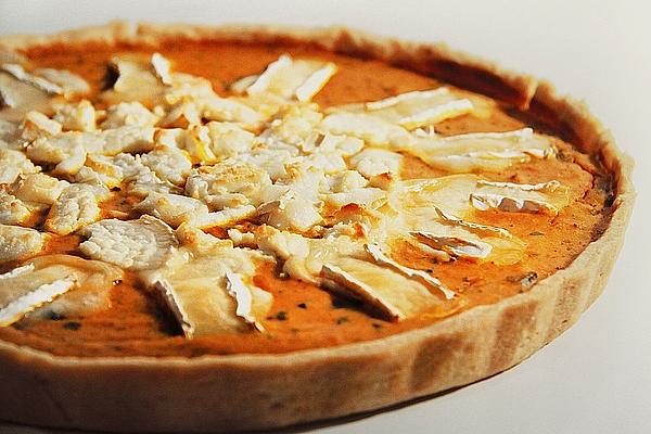 Pumpkin – Goat Cheese Quiche with Curry