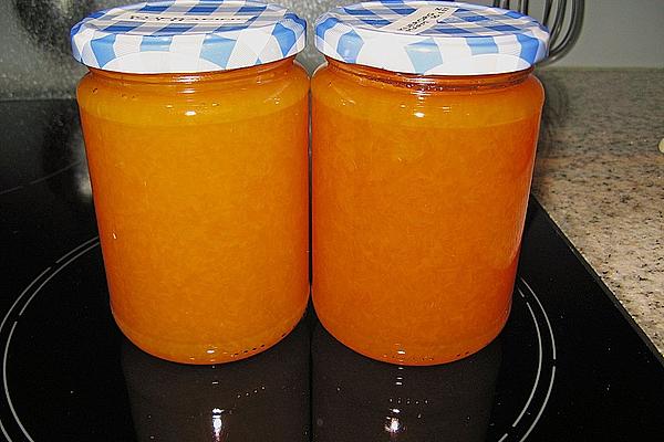 Pumpkin Jam with Apples and Ginger