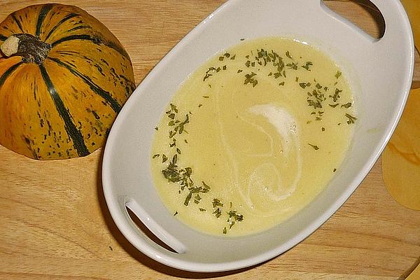 Pumpkin Soup with Its Own Flavor