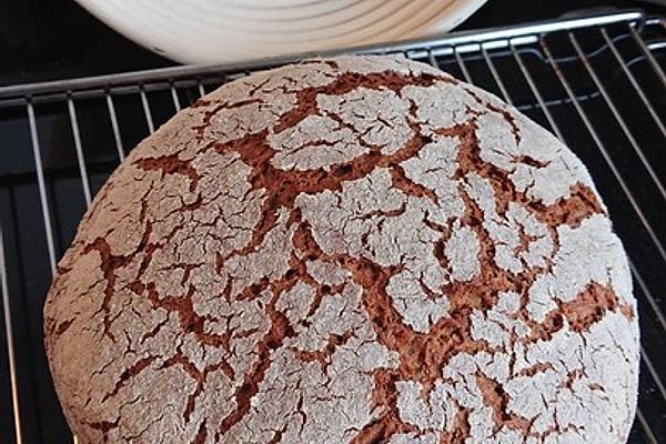 Pure Rye Bread Made from Sourdough