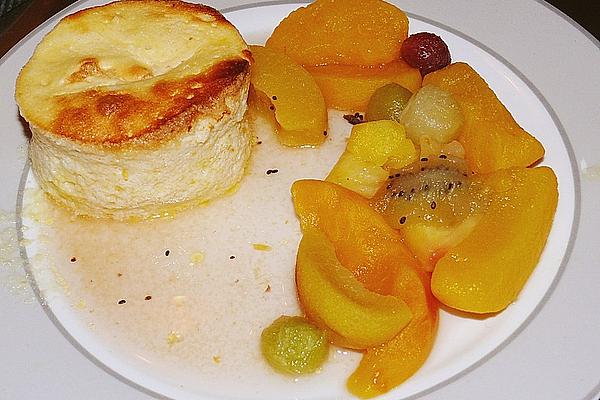 Quark Souffle with Fruits