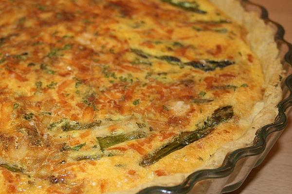 Quiche Of Green Asparagus