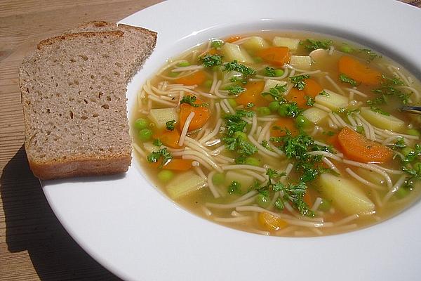 Quick Clear Spring Soup