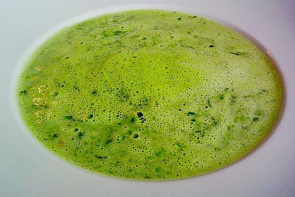 Quick Pea Herbal Soup