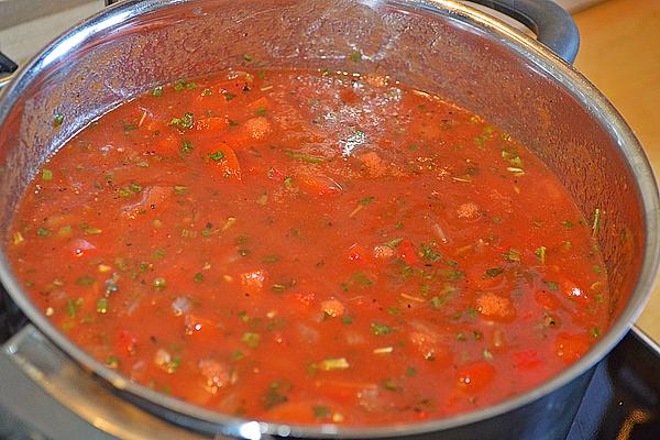 Quick Tomato and Pepper Soup