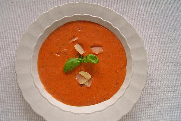 Quick Tomato Soup with Cream Cheese