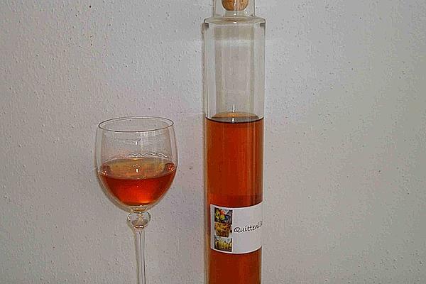 Quince Liqueur for Very Patient