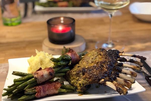 Rack Of Lamb with Herb Crust