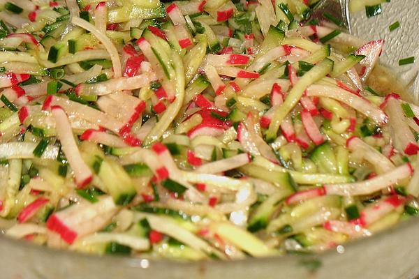 Radish and Cucumber Salad