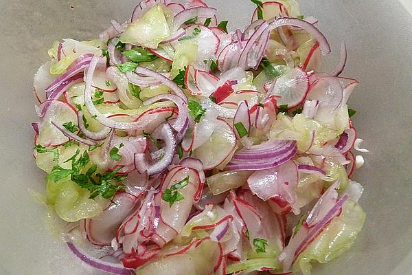 Radish – Cucumber Salad