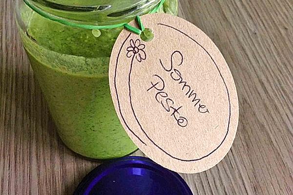 Radish Green Pesto