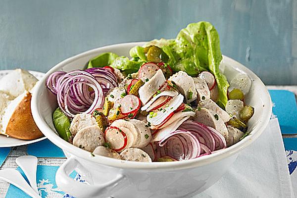 Radish – Veal Sausage – Salad