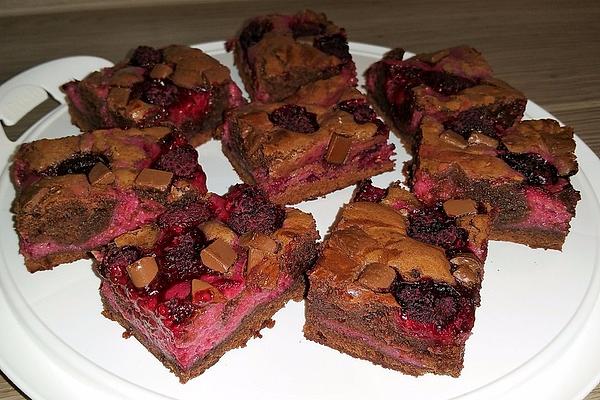 Raspberry Brownies