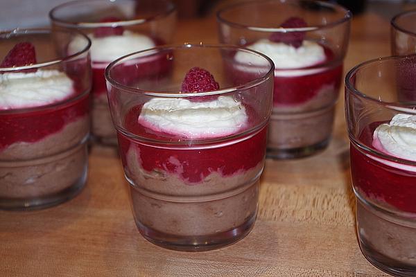 Raspberry – Chocolate – Mousse