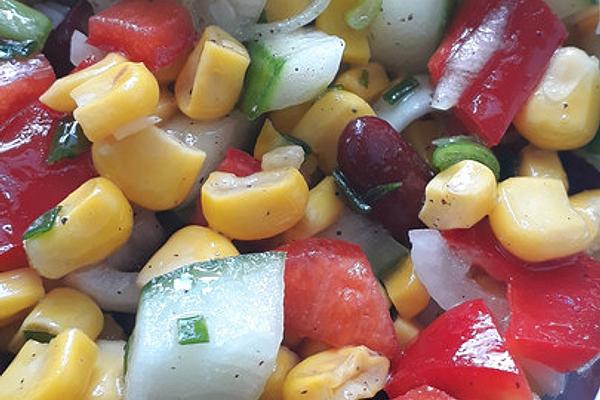 Red Bean Corn Salad