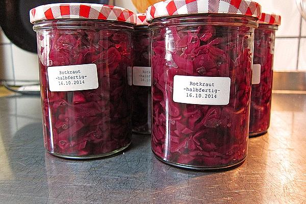 Red Cabbage for Canning