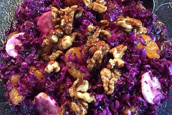 Red Cabbage – Fruits – Salad (raw Vegetables)