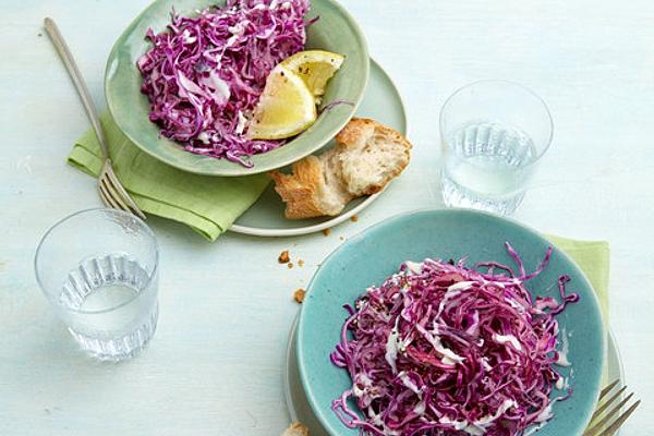 Red Cabbage Salad According To Tanja`s Style