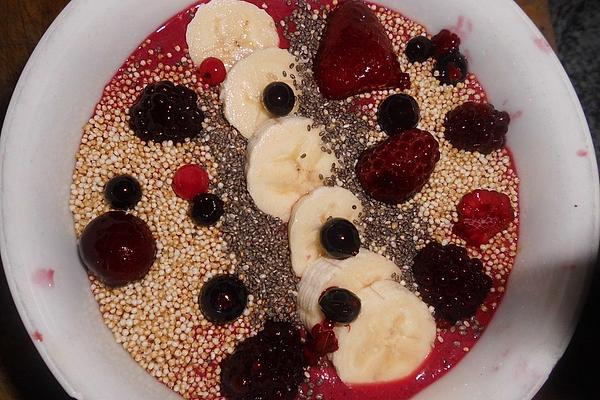 Red Smoothie Bowl