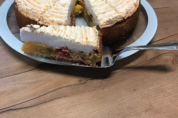 Rhubarb Cake, Very Fine