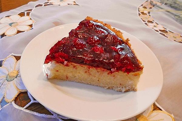 Rice Pudding Cake with Cherries