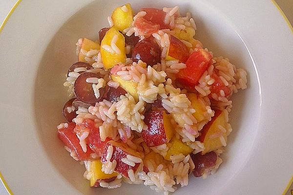 Rice Salad with Fruits