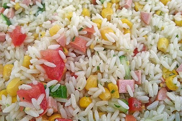 Rice Salad Without Mayonnaise