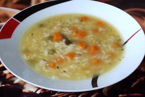 Rice Soup with Chicken