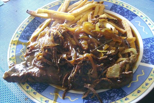Roast Beef with Onions