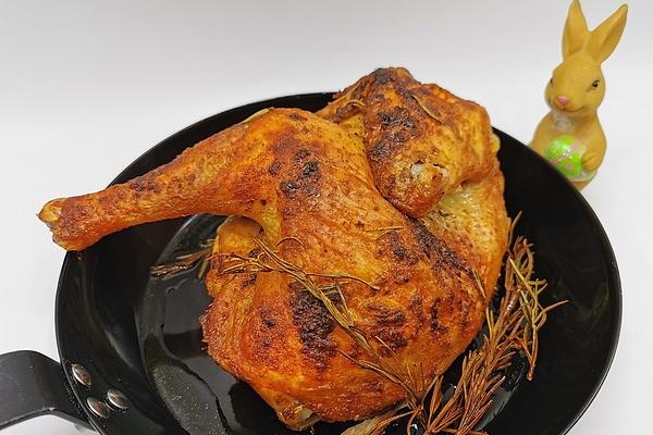 Roast Chicken with Sage and Rosemary