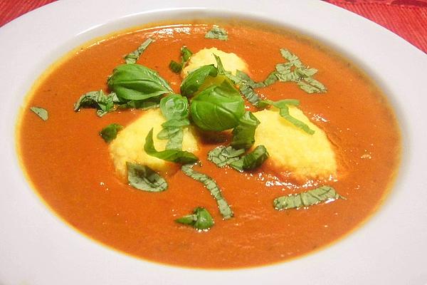 Roasted Tomato Bell Pepper Soup