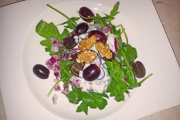 Rocket and Tarragon Salad with Grapes
