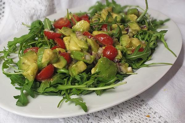 Rocket, Tomato and Avocado Salad