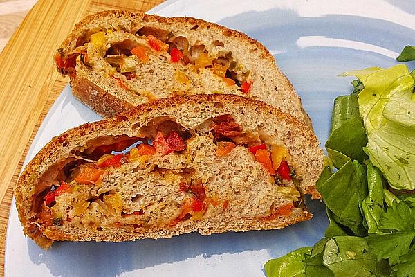 Rolled Vegetable Bread