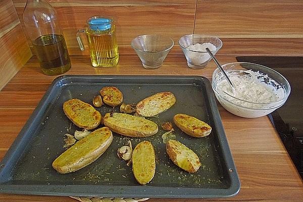 Rosemary Potatoes with Dip