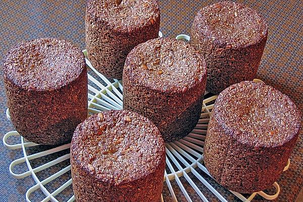 Round Black Bread