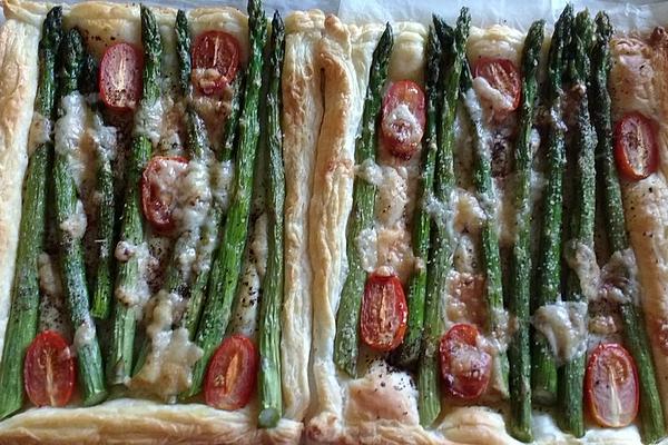 Rustic Asparagus Quiche