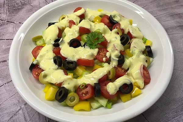 Salad Dressing with Yogurt