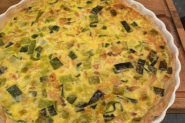 Salmon Quiche