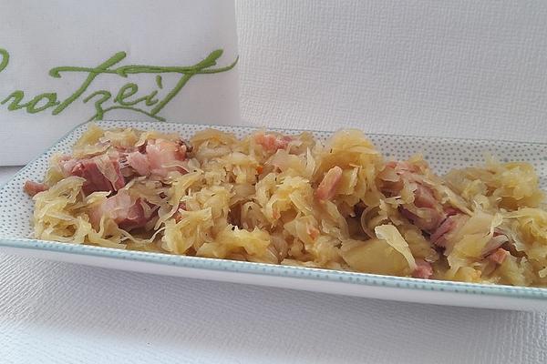 Sauerkraut, Franconian