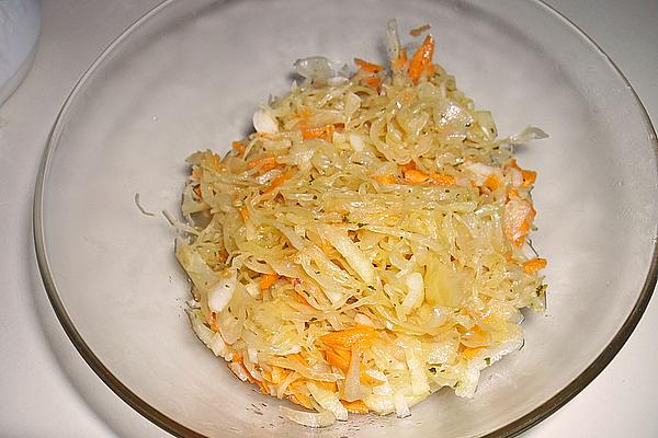 Sauerkraut Salad Grandma`s Style