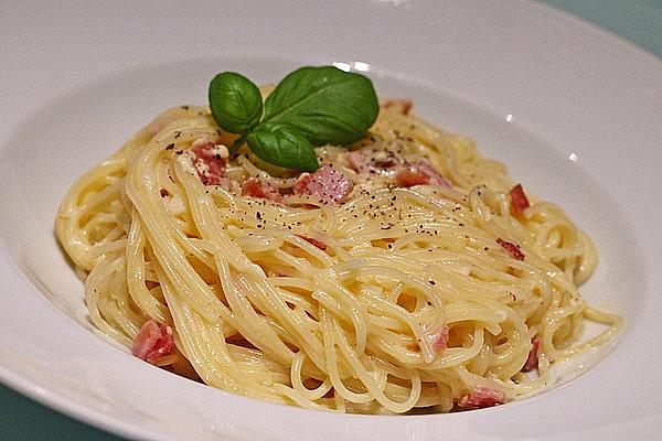 Saya`s Light Spaghetti Carbonara