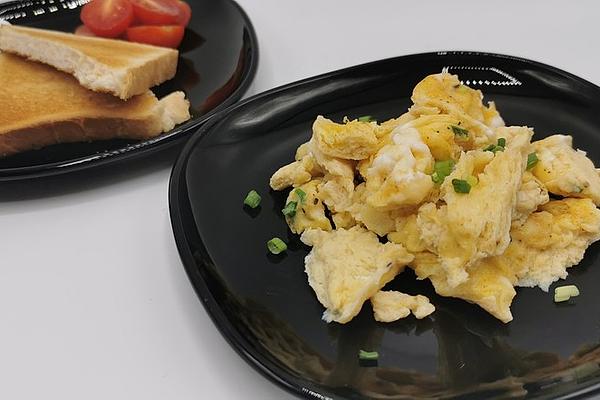 Scrambled Eggs from Microwave