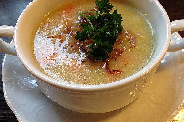 Semolina Soup with Vegetables