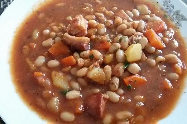 Serbian Bean Stew Pasulj