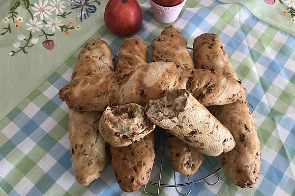 Siegfried`s Onion Baguette or Bread Roll