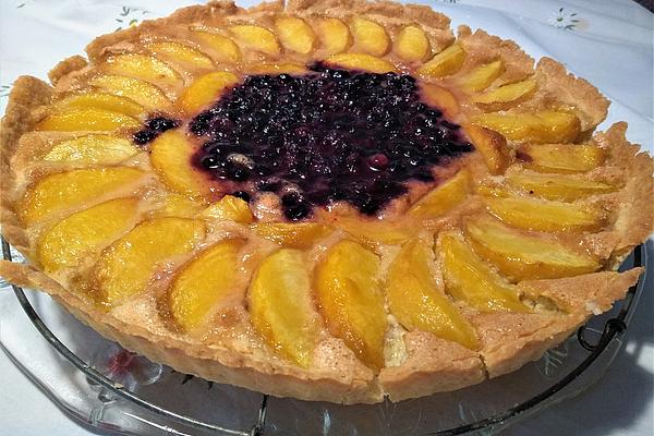 Simple Almond and Apricot Tart