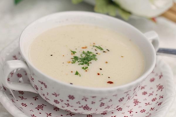 Simple Asparagus Cream Soup Made Only from Leftovers